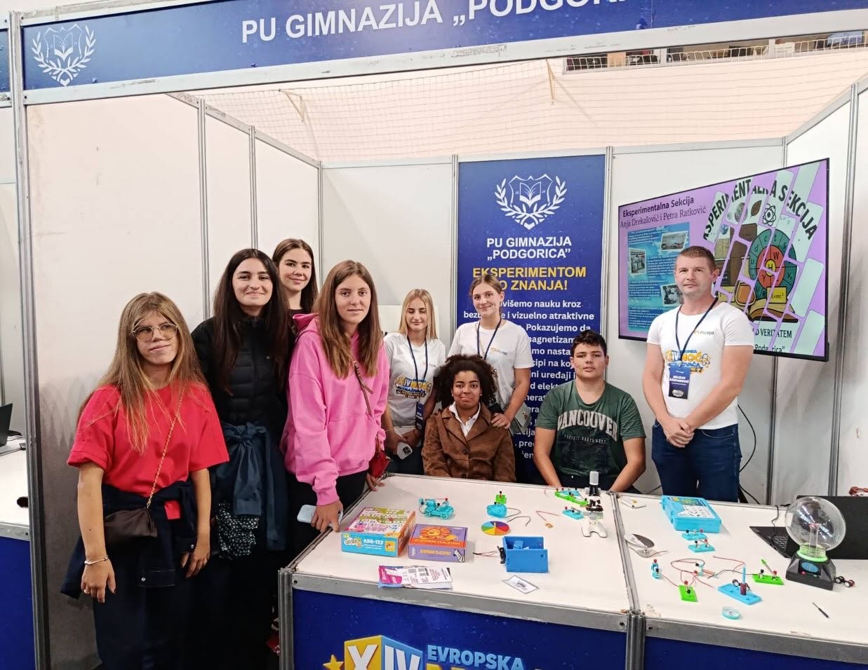 Učenici Privatne gimnazije Podgorica posjetili Festival nauke